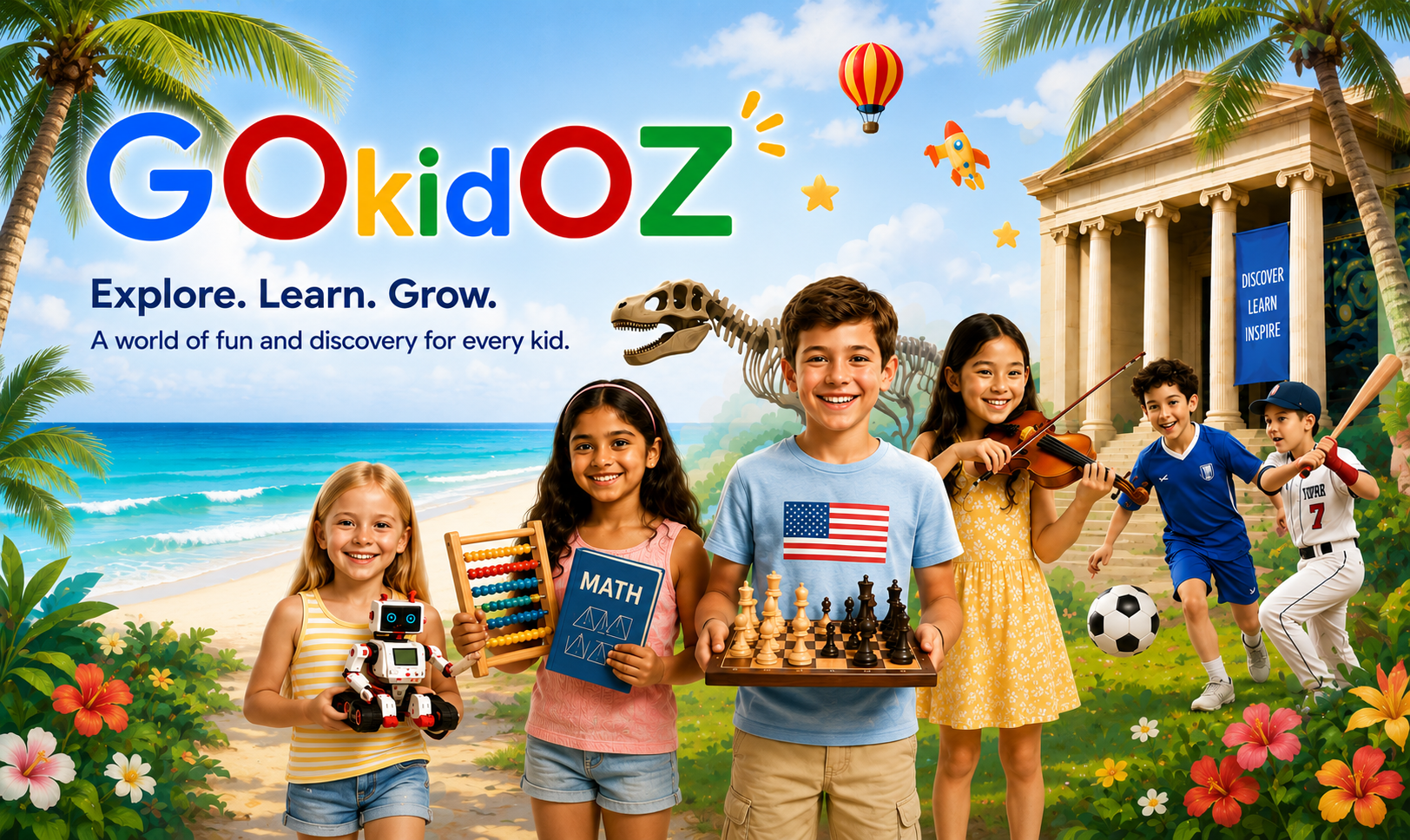 GOkidOZ Florida — Explore, Learn, Grow