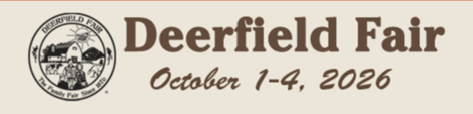 Deerfield Fair — October 1-4, 2026